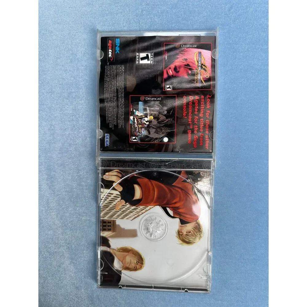 Fatal Fury Mark of the Wolves Sega Dreamcast CASE AND MANUAL ONLY No Game